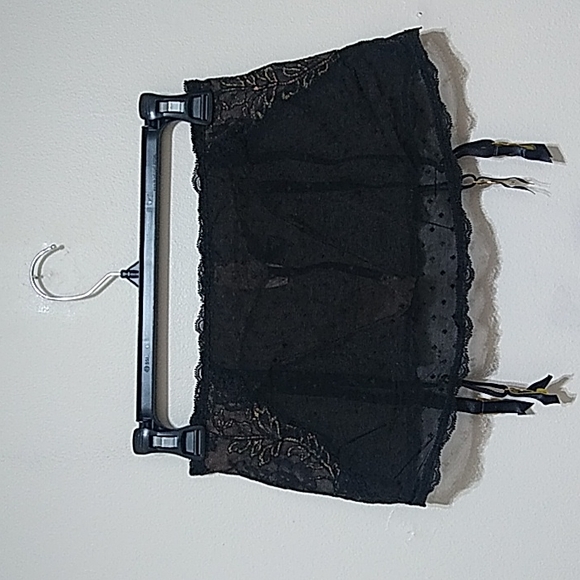 Victoria's Secret Angel Fantasies Lace Garter Skirt - Picture 2 of 7